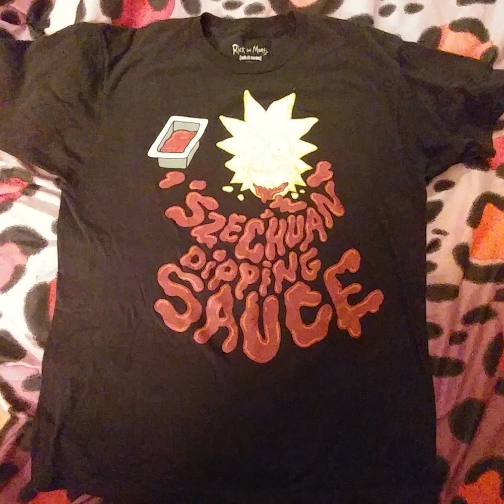 RICK AND MORTY NWOT LARGE SHIRT,adult swim